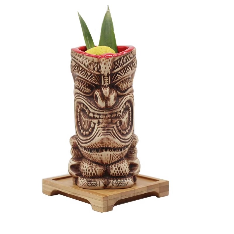 Wine With Beer Cocktail - 400ml Hawaii Tiki Mugs Cocktail Cup