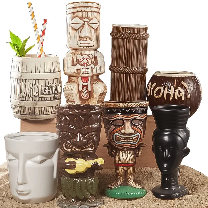 60 Type Hawaiian Tiki Mug Cera - đánh giá và giá Wine With Beer Cocktail