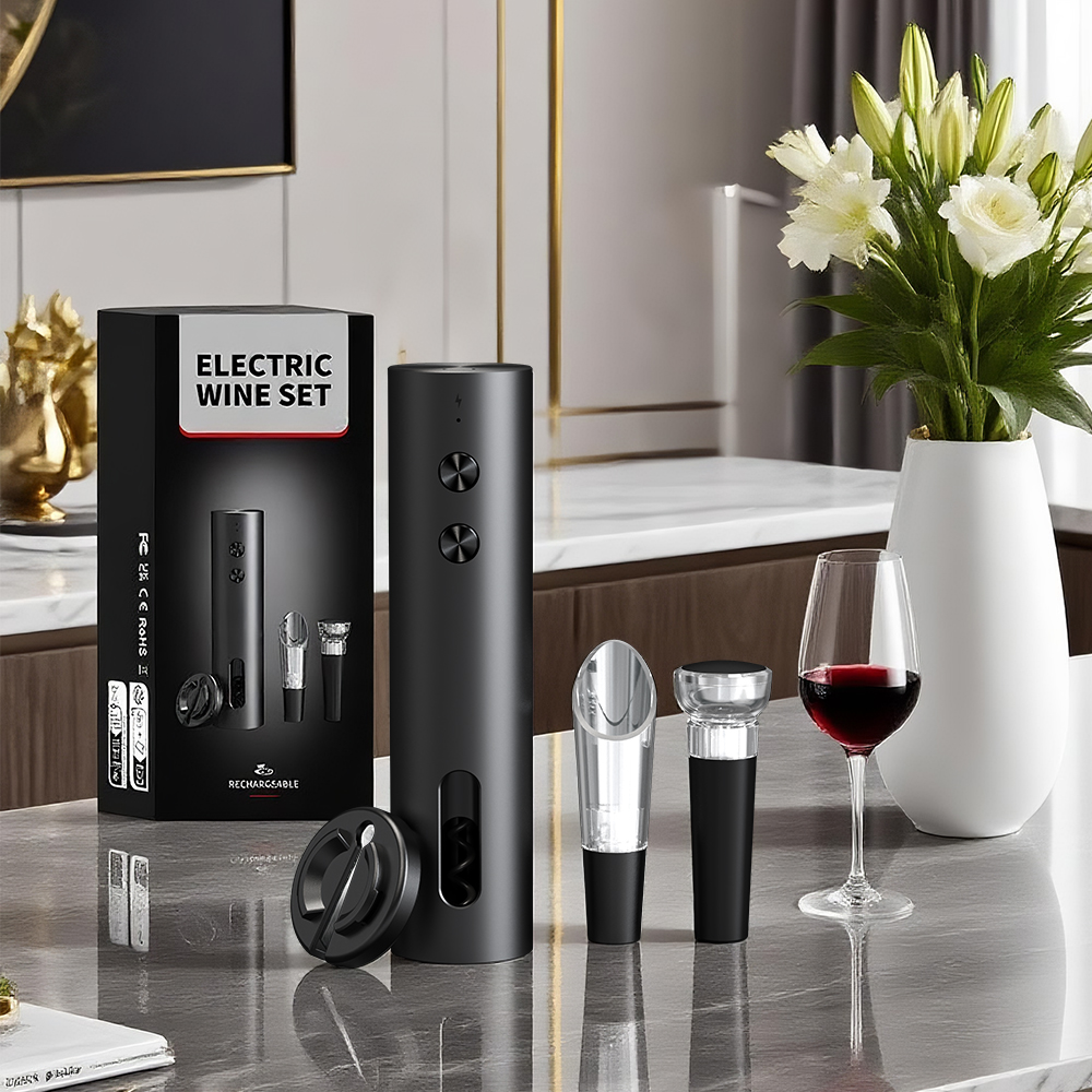 4-in-1 Electric Bottle Wine Op - đánh giá và giá Wine Beer Opener