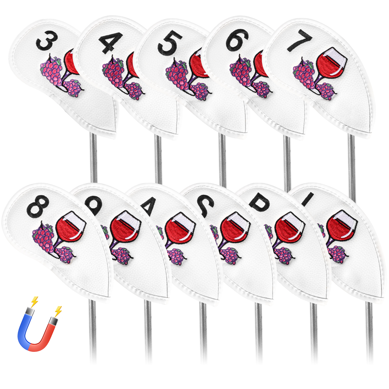 Magnetic Golf Club Head Covers - đánh giá và giá Wine & Beer Emporium