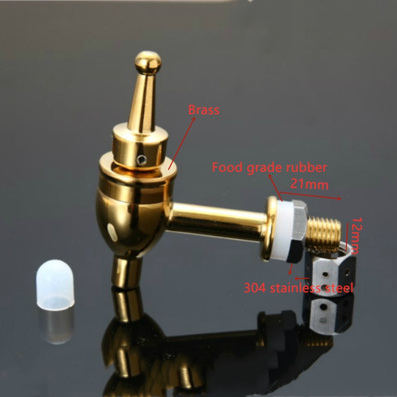 Copper Wine Barrel Spigot Beve - đánh giá và giá Wine Beer Fridge
