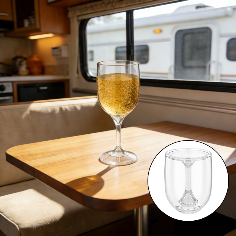 RV Portable Wine Glass Goblet  - đánh giá và giá Wine & Beer Emporium