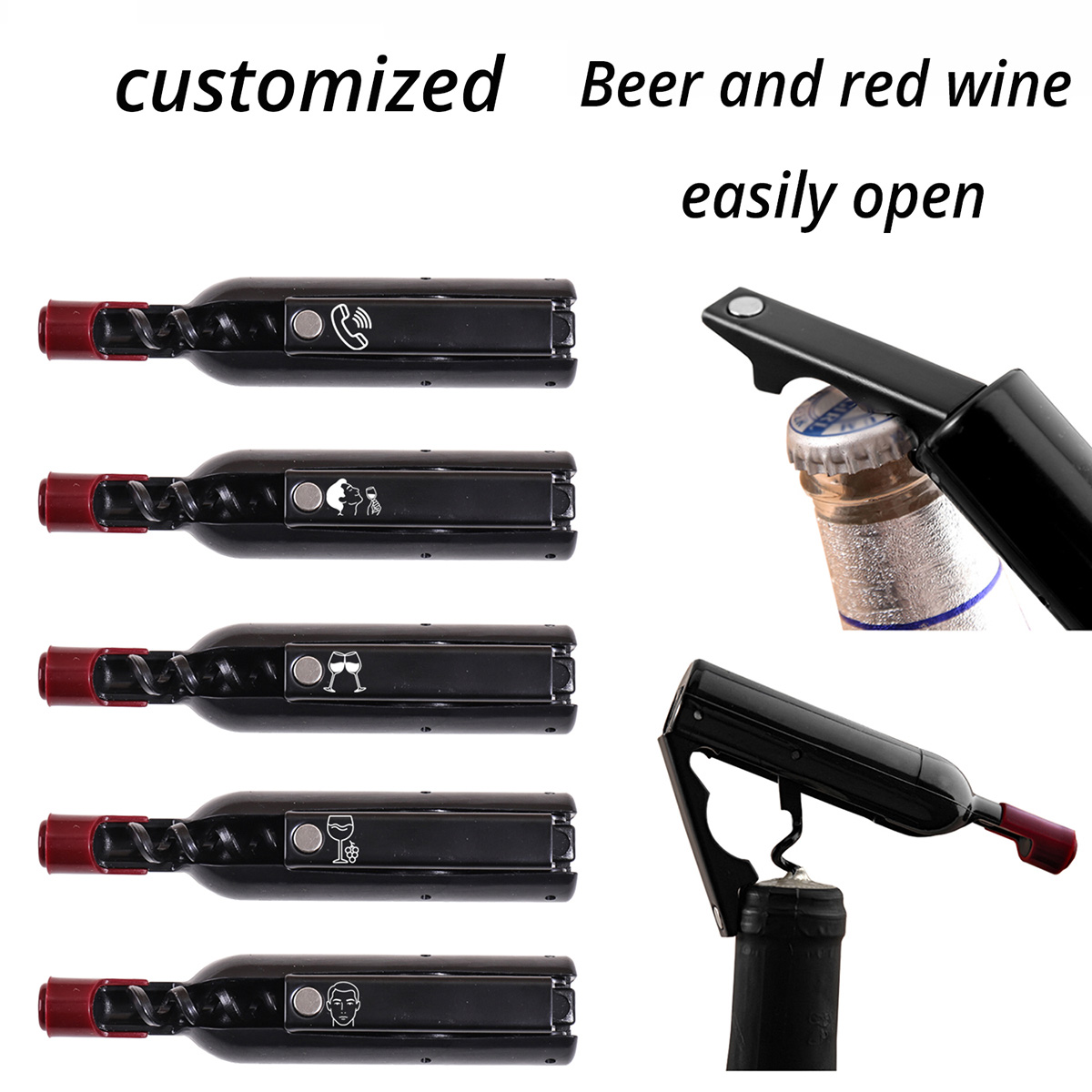 Custom Text Wine Opener Person - đánh giá và giá Wine In Beer Name