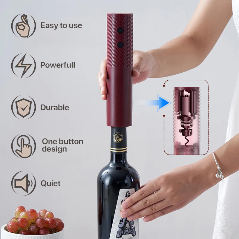 Automatic Wine Bottle Opener U - đánh giá và giá Wine Opener Electric