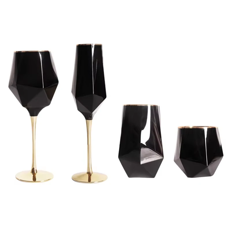 Pure Black Crystal Golden Edge - đánh giá và giá Wine Whiskey Beer