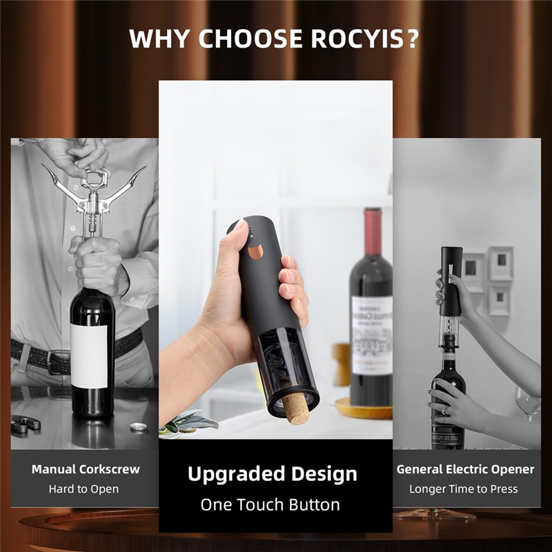 【FUXQ】Electric Cordless Wine O - đánh giá và giá Wine Opener Electric