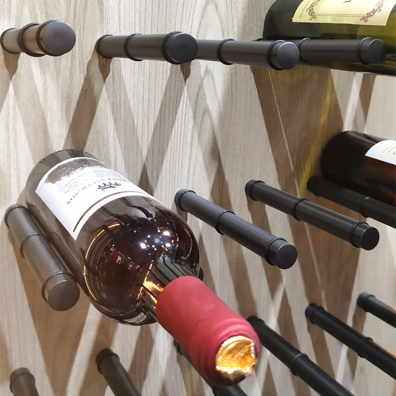 Wall Mounted Wine Rack Aluminu - đánh giá và giá Wine Rack Wall Mount
