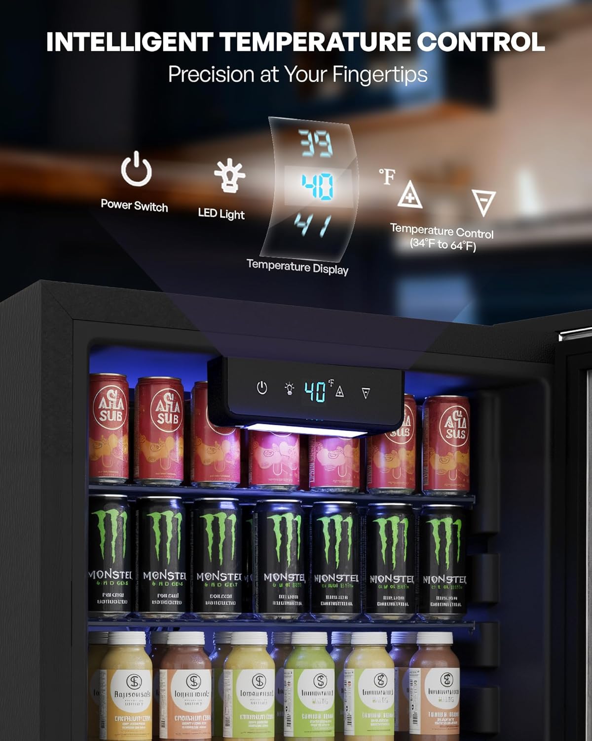 126 Can Mini Fridge with Glass - đánh giá và giá Wine Beer Fridge
