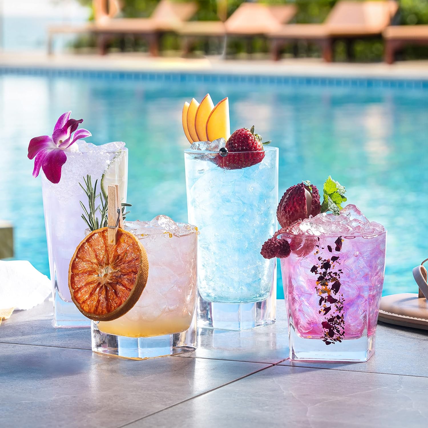 Everyday Drinking Glasses Set  - đánh giá và giá Wine With Beer Cocktail