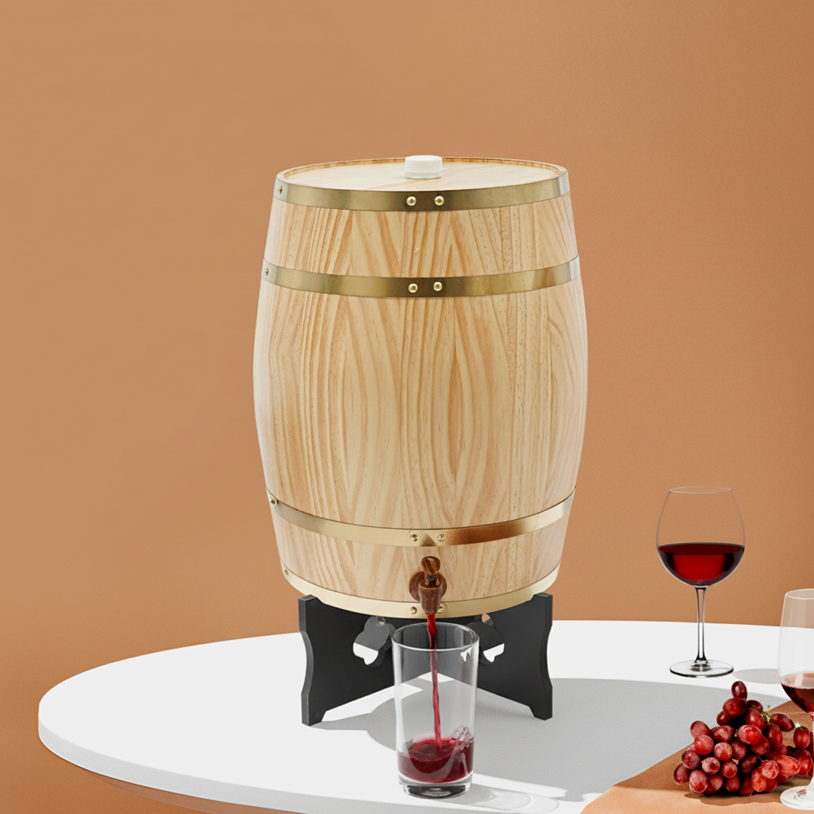 Wood Color Wine Barrel, 30L/7. - đánh giá và giá Wine Whiskey Beer