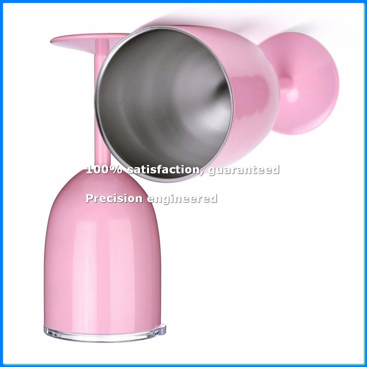 2PCS Insulated Pink Wine Glass - đánh giá và giá Wine & Beer Emporium