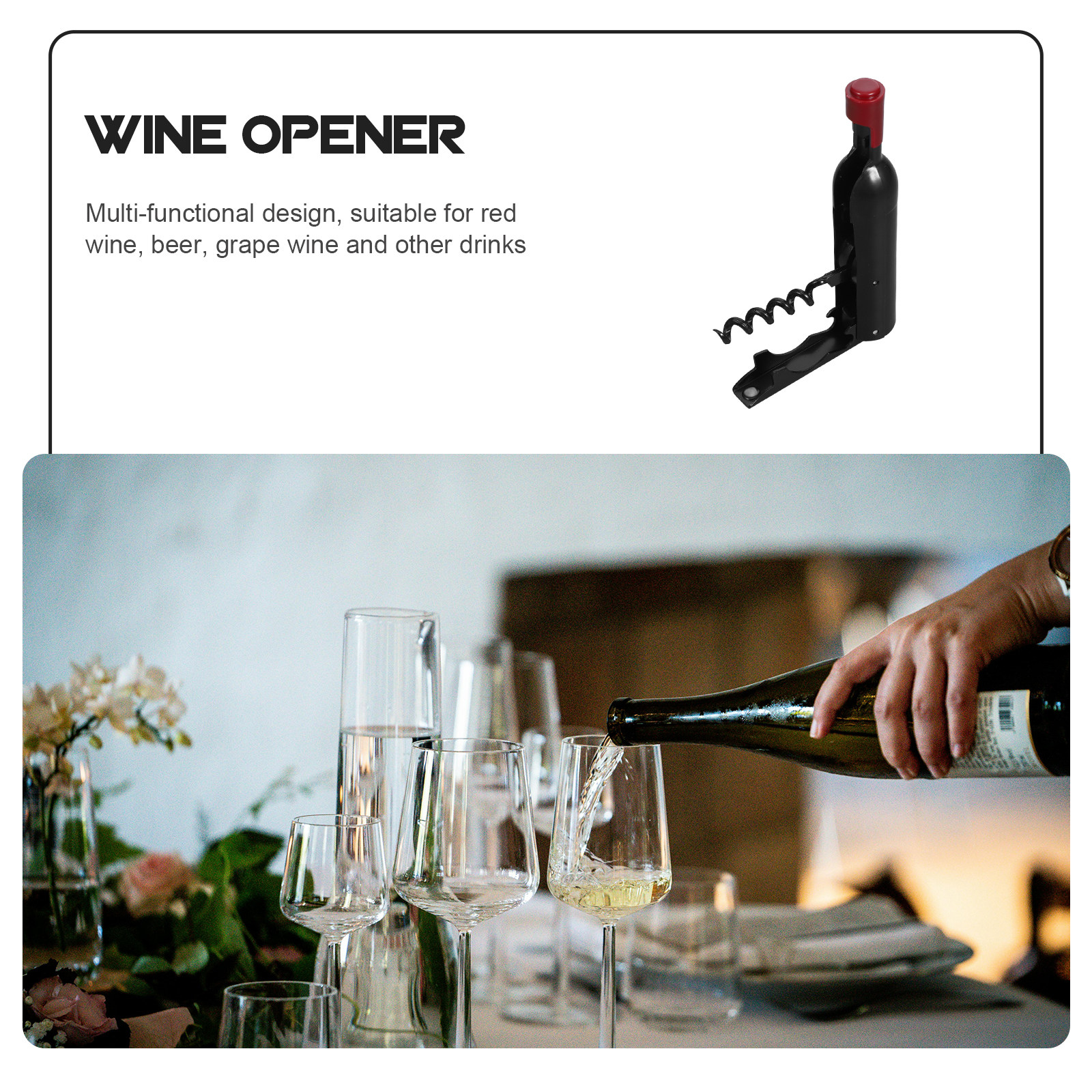 Cool Wine Opener Bottle with M - đánh giá và giá Wine Beer Fridge