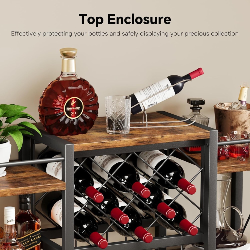 Wall Mounted Wine Rack with Gl - đánh giá và giá Wine Rack Wall Mount
