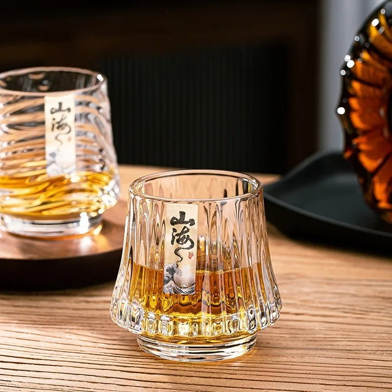 Glass Whiskey Cup Set Shanhai  - đánh giá và giá Wine Whiskey Beer
