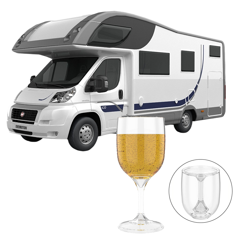 Folding Wine Glass Transparent - đánh giá và giá Wine & Beer Emporium