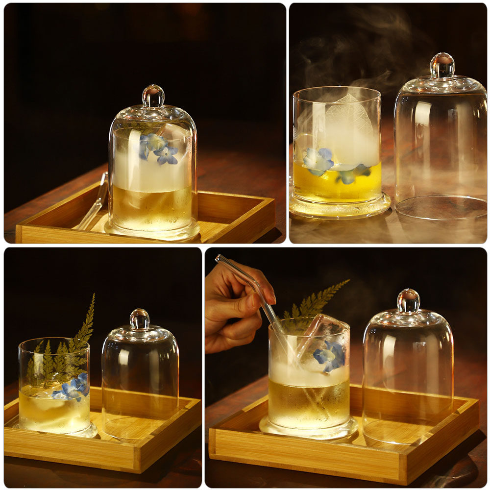 1Set Premium Smoke Hood Glass  - đánh giá và giá Wine With Beer Cocktail