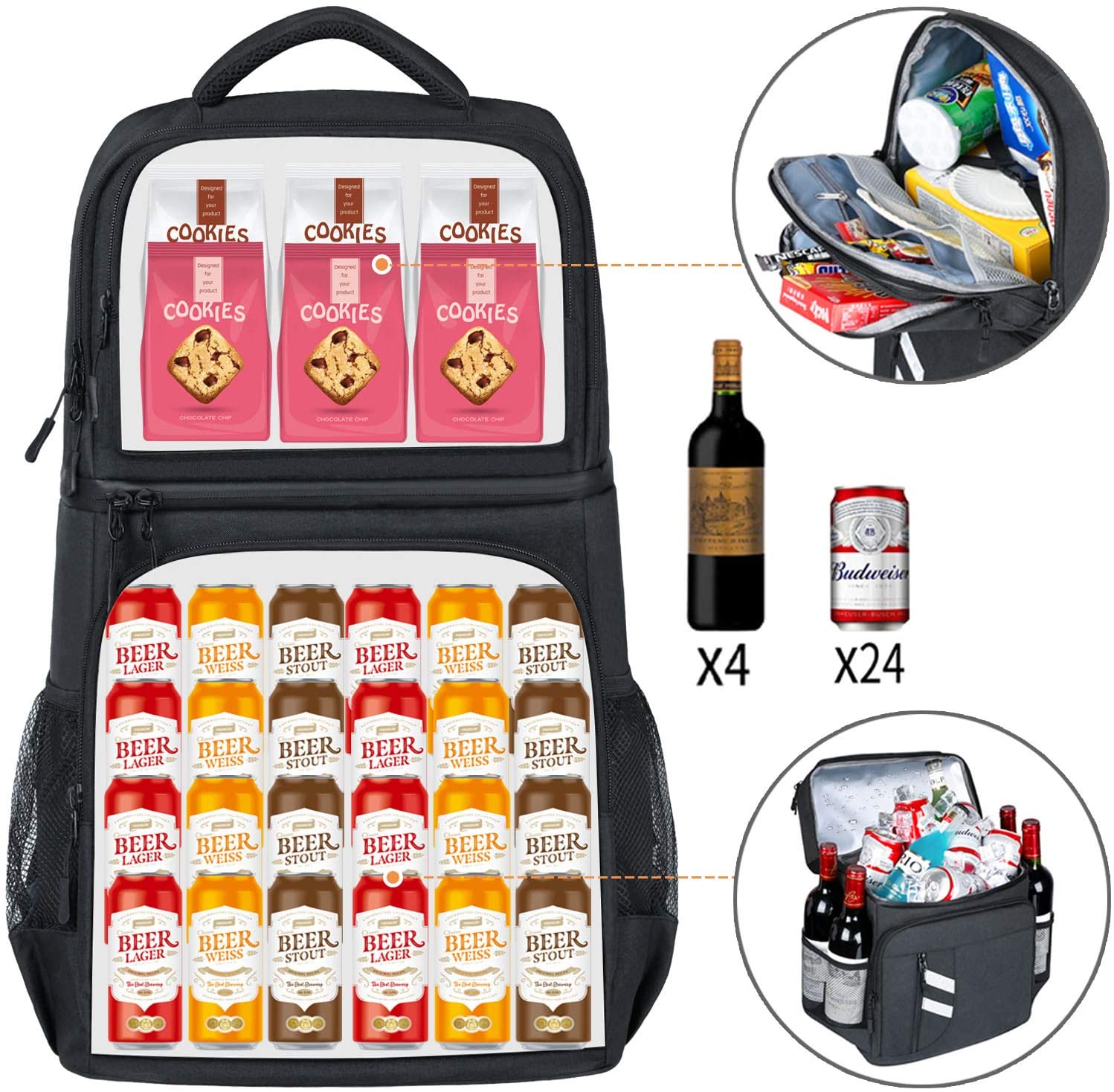 DENUONISS 2-in-1 Thermal Coole - đánh giá và giá Wine Beer Fridge