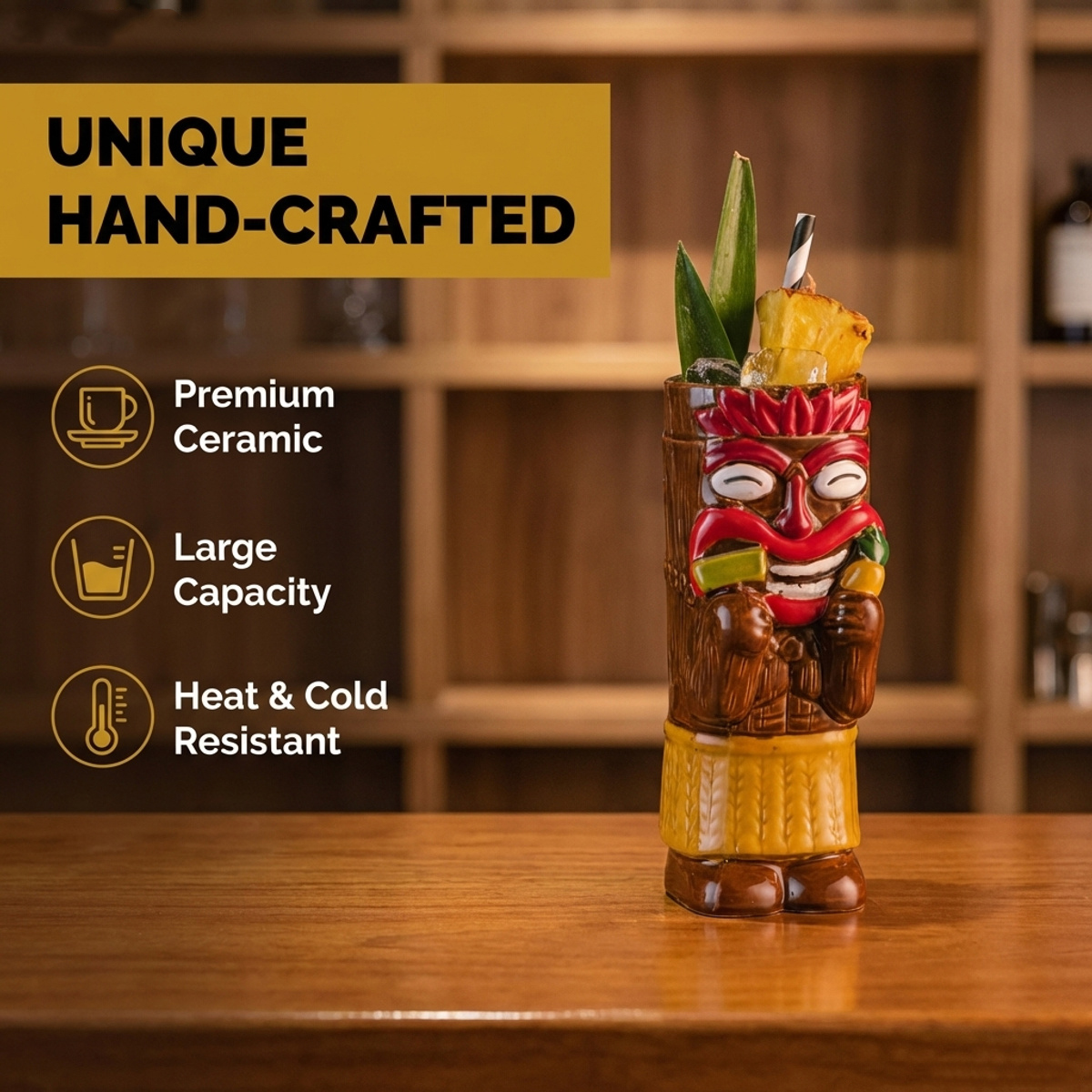 Tiki Mug Hawaiian Cocktail Cup - đánh giá và giá Wine With Beer Cocktail