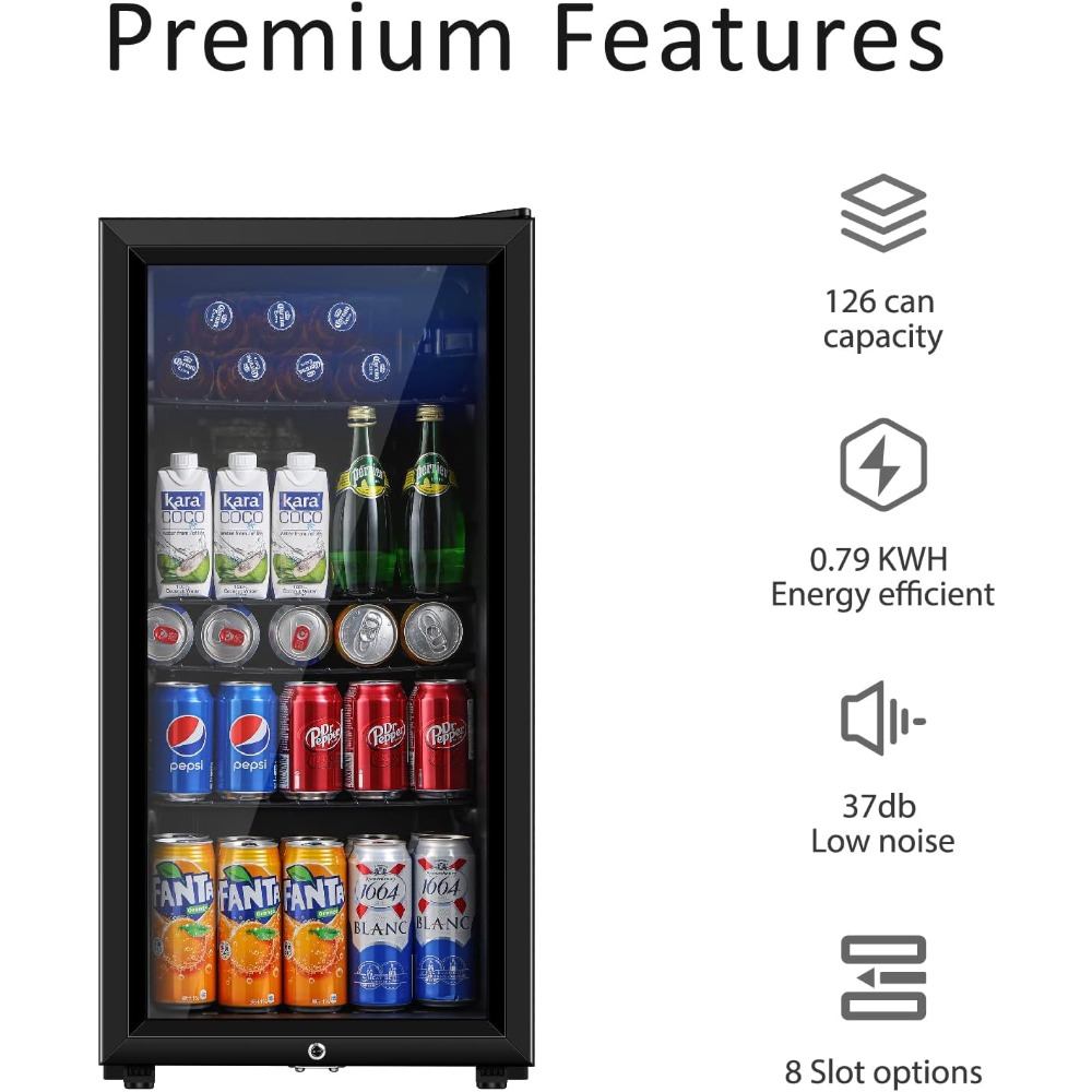 Beverage Refrigerator, Three P - đánh giá và giá Wine Beer Fridge