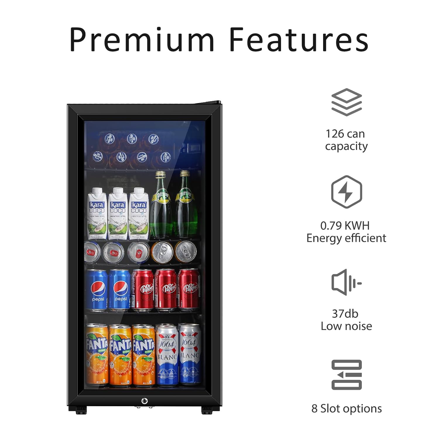 Beverage Refrigerator, 3.2 Cu. - đánh giá và giá Wine Beer Fridge
