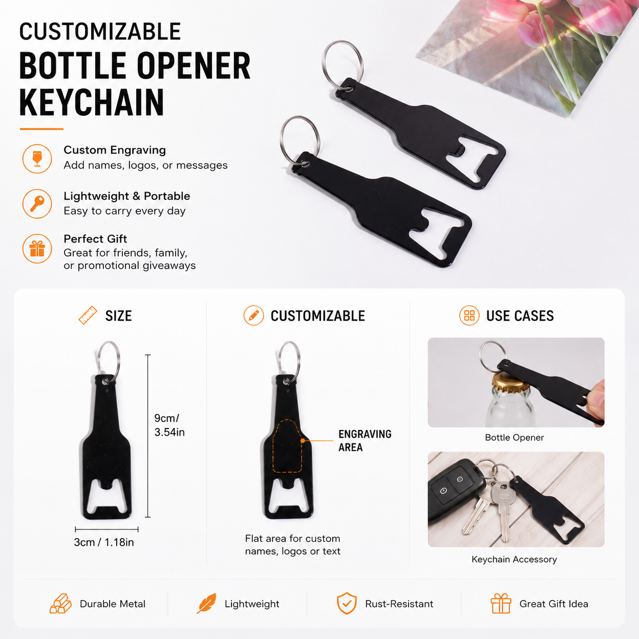 Custom Text Keychain Beer Bott - đánh giá và giá Wine Beer Opener
