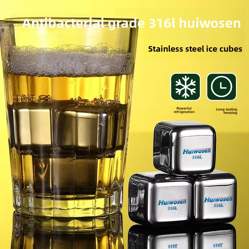 316 Stainless Steel Ice Cube R - đánh giá và giá Wine Whiskey Beer