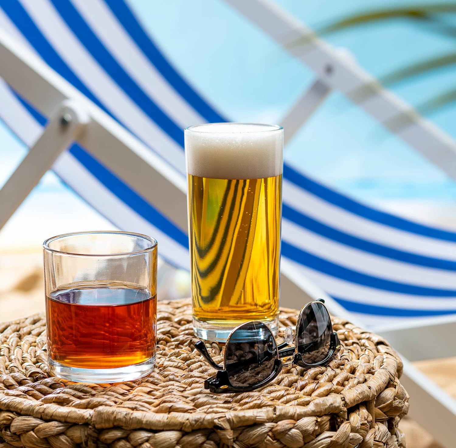 8-Piece Hurricane Glass Set: 4 - đánh giá và giá Wine Whiskey Beer