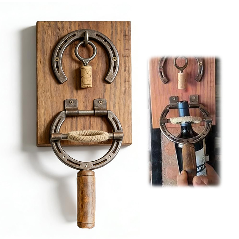 1Pc Rustic Horseshoe Wine Open - đánh giá và giá Wine Beer Opener