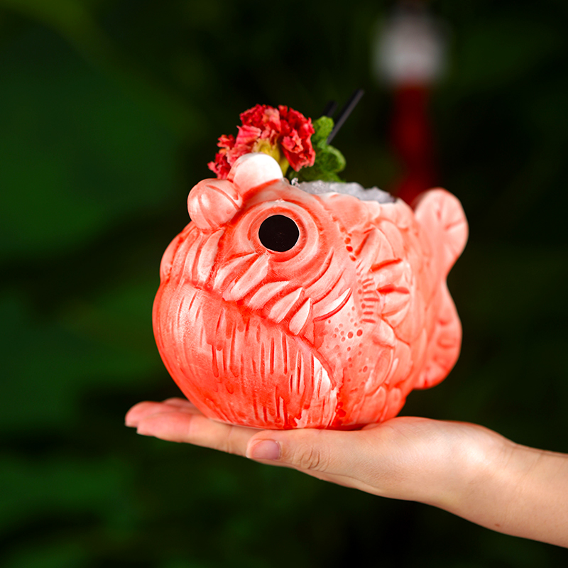 Cute Lantern Fish Cocktail Gla - đánh giá và giá Wine With Beer Cocktail