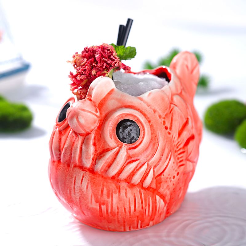 Cute Lantern Fish Cocktail Gla - đánh giá và giá Wine With Beer Cocktail