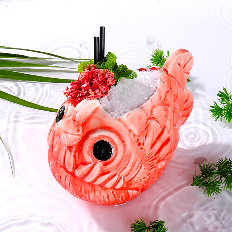 Cute Lantern Fish Cocktail Gla - đánh giá và giá Wine With Beer Cocktail