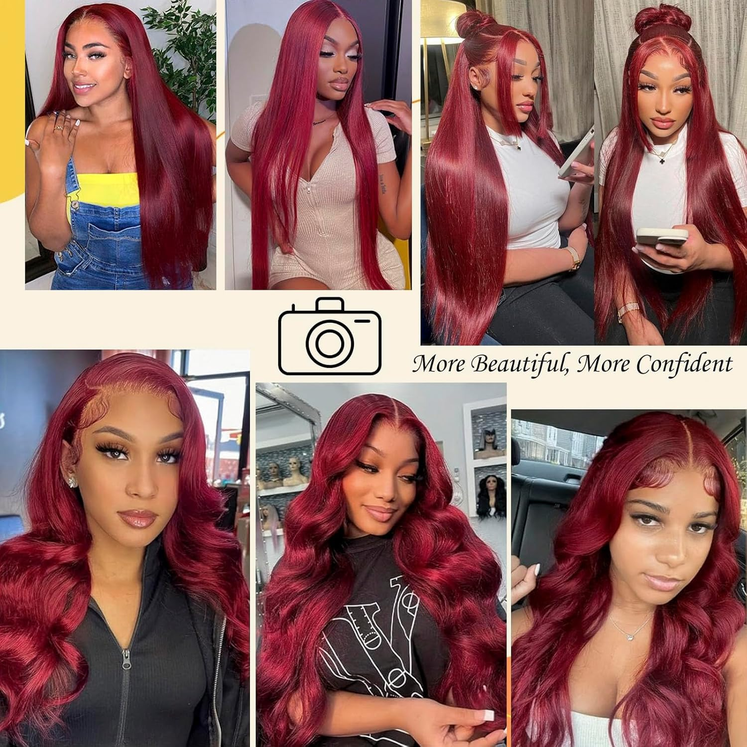 99j Burgundy Lace Front Wig Hu - đánh giá và giá Wine & Beer Emporium