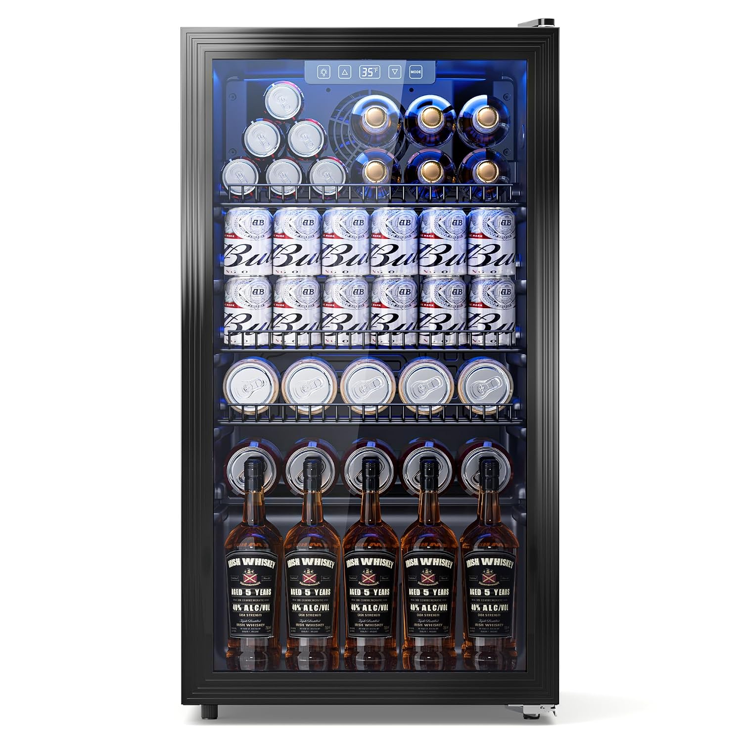 Beverage Fridge, 130 Can Mini  - đánh giá và giá Wine Beer Fridge
