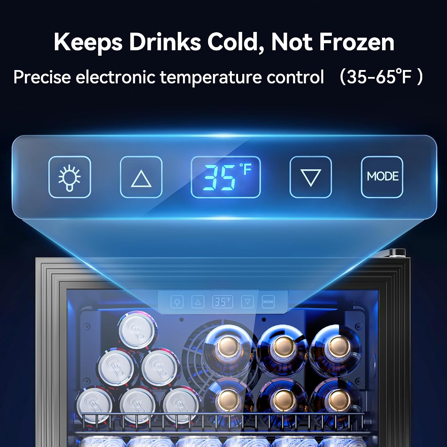 Beverage Fridge, 130 Can Mini  - đánh giá và giá Wine Beer Fridge