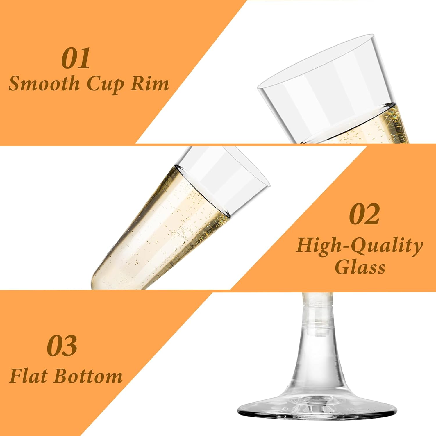 Plastic Champagne Flutes 40 Pa - đánh giá và giá Wine & Beer Emporium